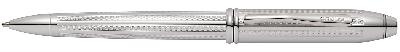 Шариковая ручка Cross Townsend   платиновый