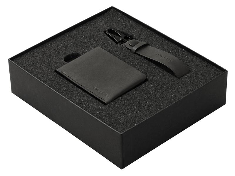 Подарочный набор Long River: кошелек, ремешок для ключей