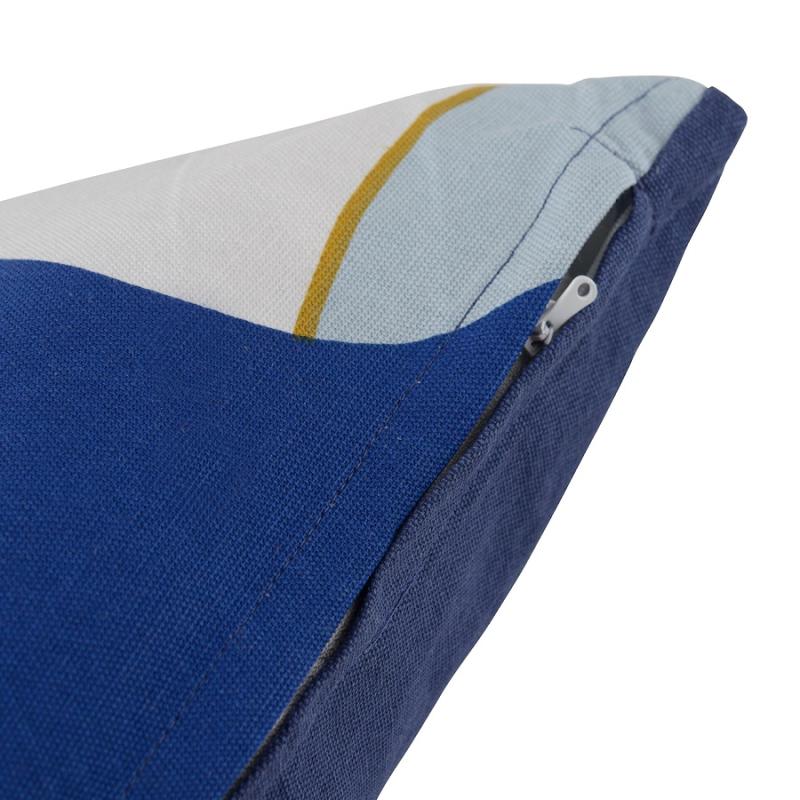 Подушка декоративная из хлопка  с авторским принтом из коллекции freak fruit, 45х45 см