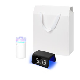 Подарочный набор Crystal, Flame,  (увлажнитель воздуха, зарядное устройство)