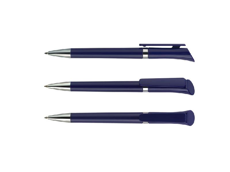 Ручка шариковая, пластиковая, темно  GALAXY