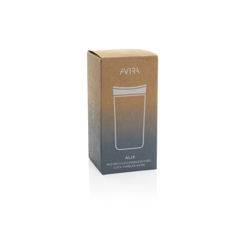 Термокружка Avira Alix из переработанной стали RCS, 400 мл