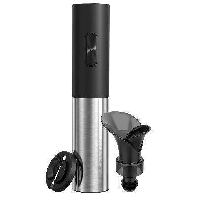 Штопор электрический Circle Joy с аксессуарами 3 в 1, пластикметалл