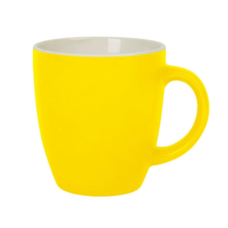 Подарочный набор JOY: блокнот, ручка, кружка, коробка, стружка, голубой