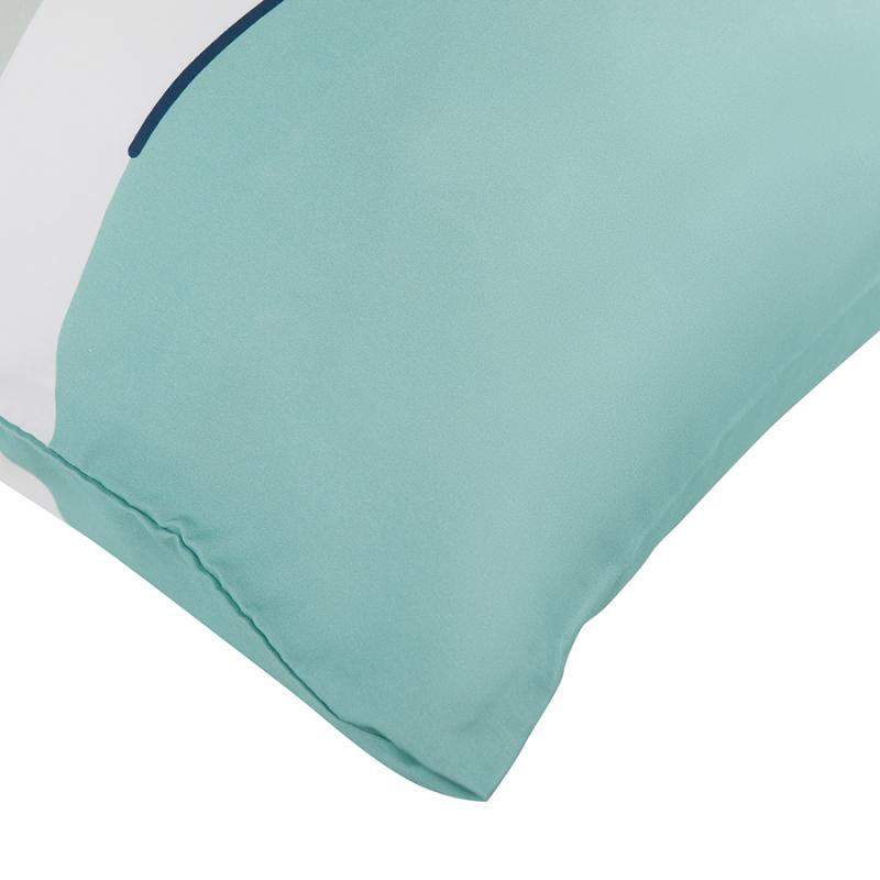 Набор из двух наволочек из сатина   с авторским принтом из коллекции freak fruit, 70х70 см