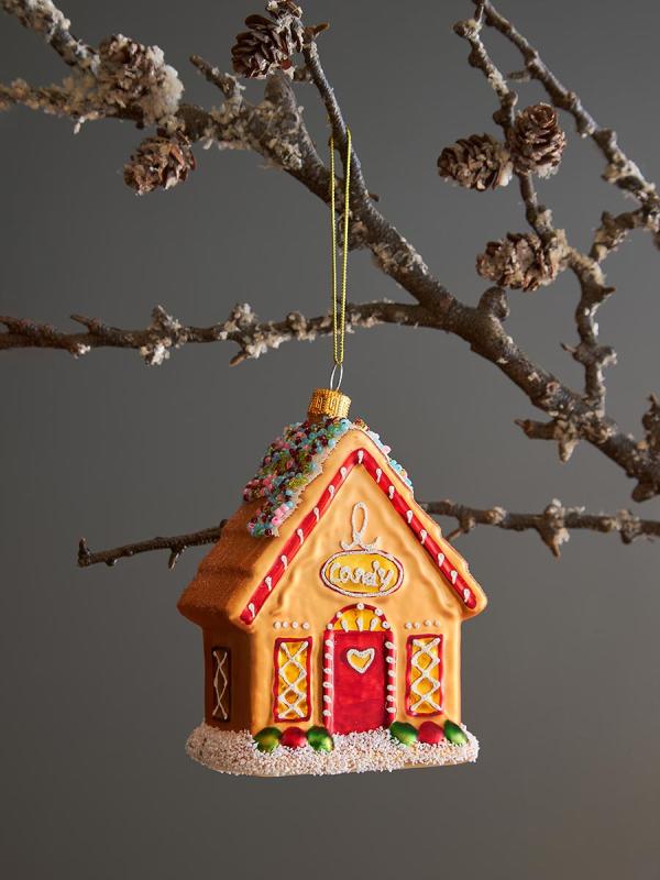 Набор ёлочных украшений ginger celebration из коллекции new year essential, 4 шт.