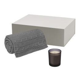 Подарочный набор Enigma, Fado,  (свеча, плед)