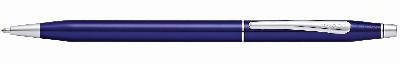 Шариковая ручка Cross Classic Century Translucent Blue Lacquer,  ярко