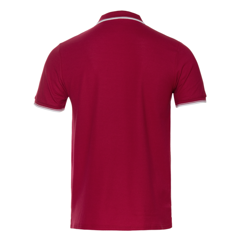 Рубашка поло мужская STAN с окантовкой хлопок/полиэстер 185