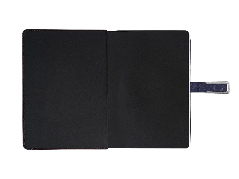 Ежедневник City Bary Mocco A5 в подарочной коробке,  с серебристым, недатированный, в твердой обложке