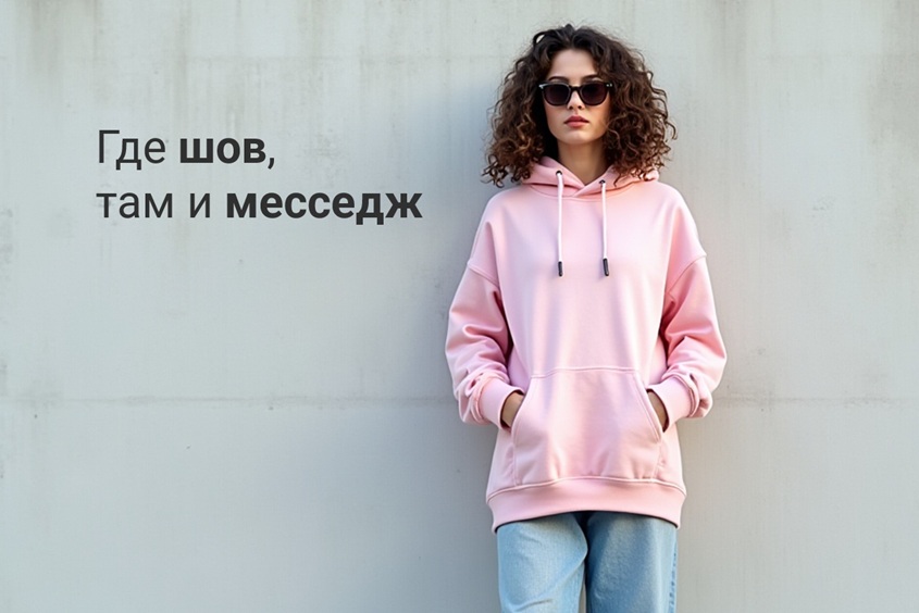👕 Точка контакта — на ткани