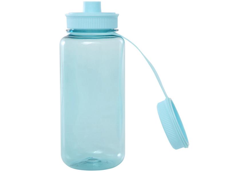 Бутылка спортивная из переработанного ПЭТ-пластика Ryder, 900мл