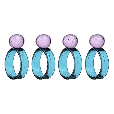 Набор из 4 колец для салфеток orb, D4 см