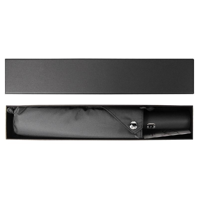 Зонт складной автоматический,  Forest Lotus, диаметр 117 см, 9 панелей, в подарочной коробке