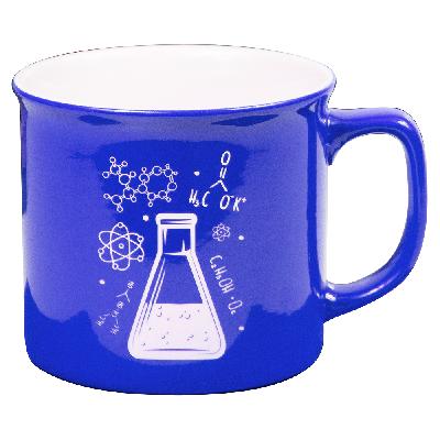 Кружка фарфоровая Casa Grande Sunflower Varnish Print Sample глянцевая,  430 мл