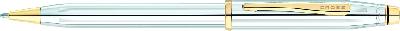 Шариковая ручка Cross Century II    с золотистой отделкой