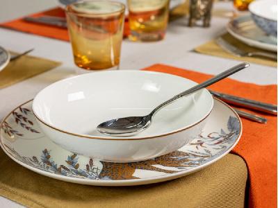 Суповая тарелка S.PLATE 2 UNI WHT