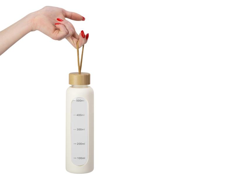 Бутылка из боросиликатного стекла Hangy, 550 мл