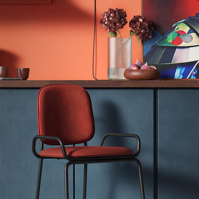 Стул ror, double frame, велюр