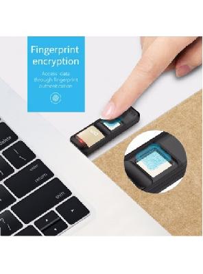 Флешка со сканером отпечатка пальца Pro