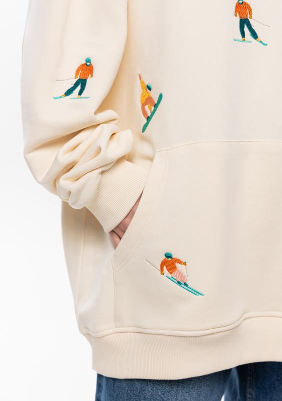 Худи унисекс STAN оверсайз футер без начёса 350