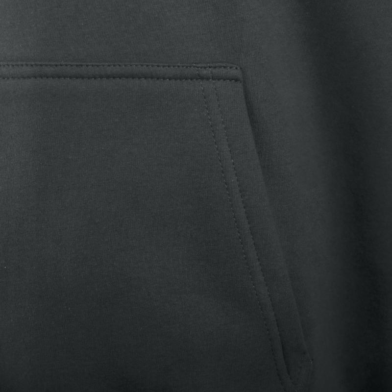 Толстовка унисекс Oversize Zip с капюшоном сэндвич 320, 100, Графит (101)