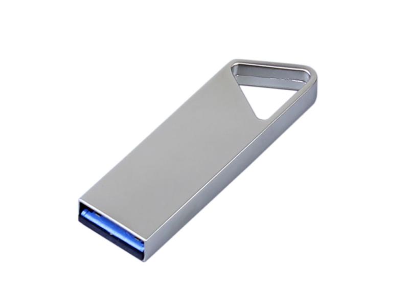 USB 2.0-флешка на 16 Гб с мини чипом и отверстием для цепочки
