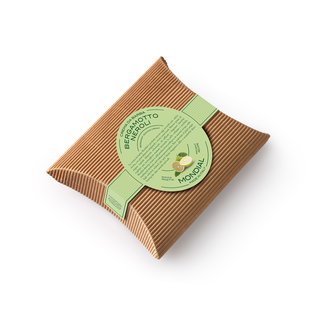 Крем для бритья Mondial "BERGAMOTTO NEROLI" с ароом бергамота и нероли, рефил, 125 мл