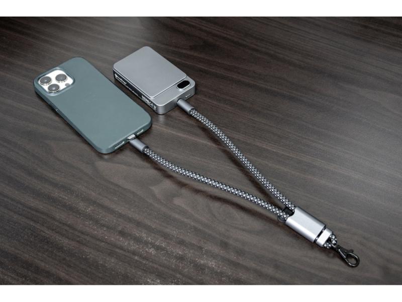Ремешок-держатель для телефона с зарядным кабелем USB-C - USB-C Lany Wristband Charge Eco