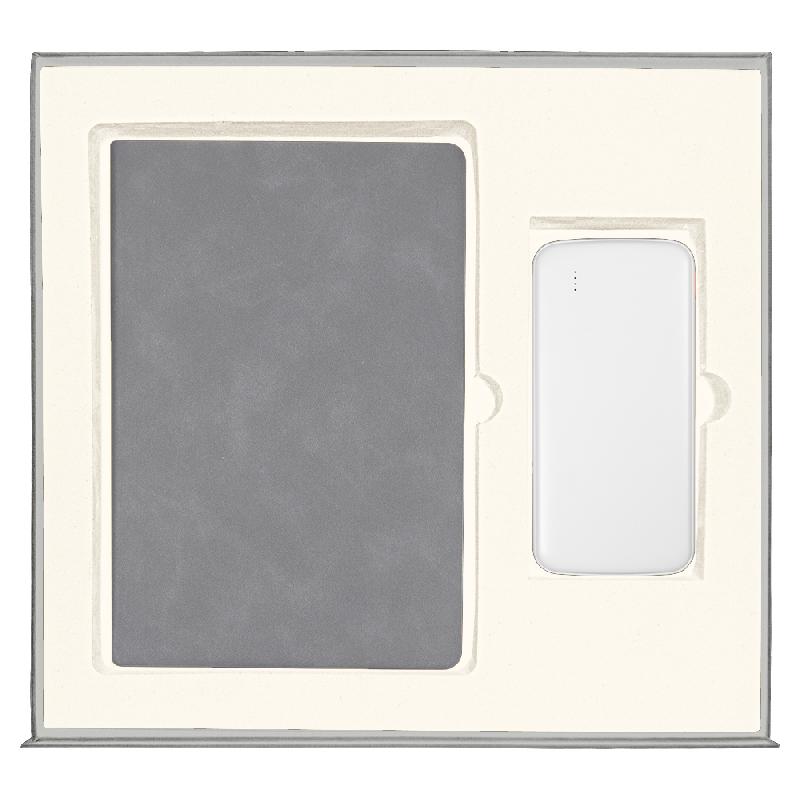 Набор подарочный Solution Prestige Duo (Ежедневник Flexy Luba, Внешний аккумулятор «Universal»)