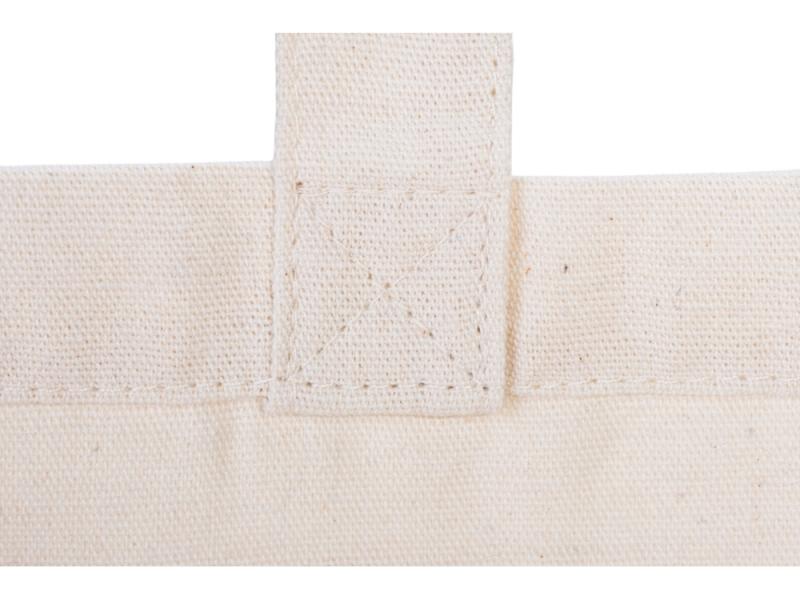 Сумка Fixy из переработанного хлопка 220 г/м2 с фиксирующей лентой