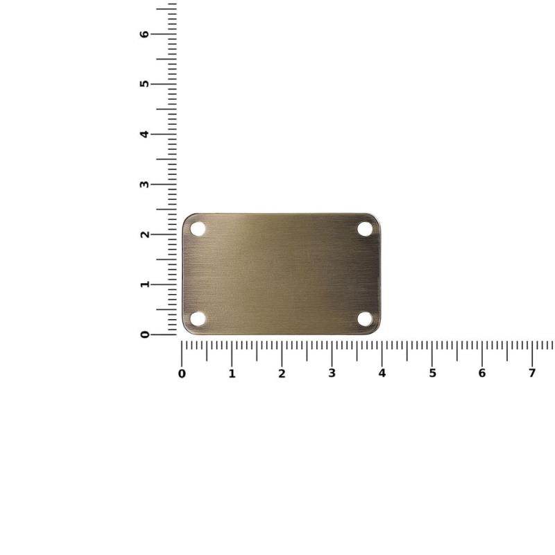 Шильдик металлический Furo