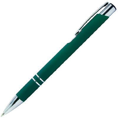 Ручка шариковая, COSMO HEAVY Soft Touch, металлическая