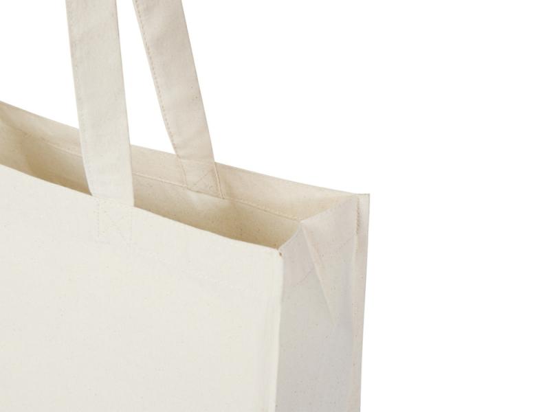 Эко-сумка из органического материала с полной ластовицей Orissa