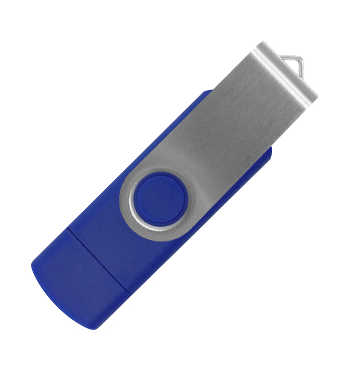 Флеш накопитель USB 2.0 Twister Smart 16GB, пластик Софт Тачметалл
