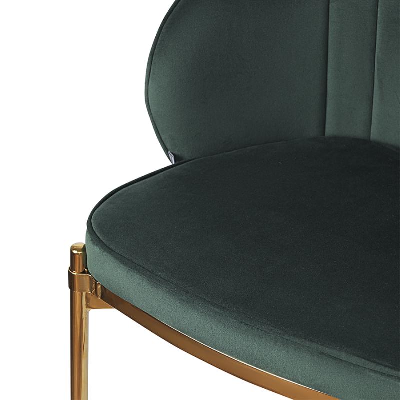 Стул полубарный coral, велюр