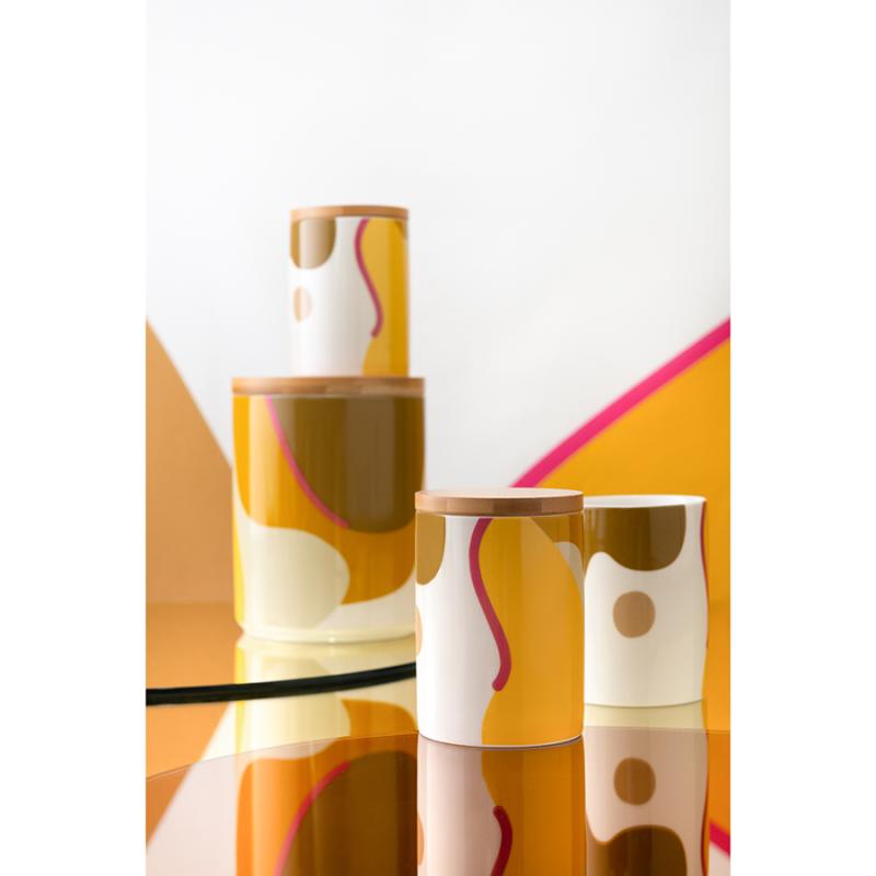 Банка для хранения  с авторским принтом из коллекции freak fruit , 275мл