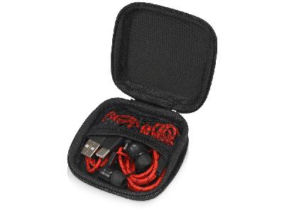 Набор In motion с наушниками и зарядным кабелем 3 в 1