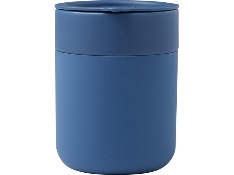 Кружка Java с силиконовой оберткой и пластиковой крышкой