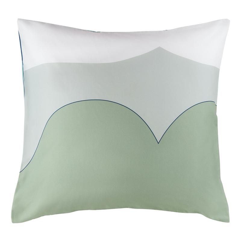 Набор из двух наволочек из сатина   с авторским принтом из коллекции freak fruit, 70х70 см