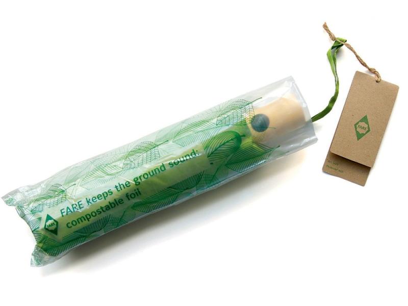 Зонт складной из бамбука ÖkoBrella полуавтомат