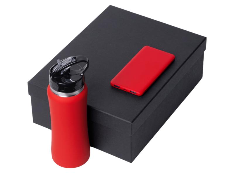 Подарочный набор COLOR IT с бутылкой для воды и повербанком, 5000 mAh