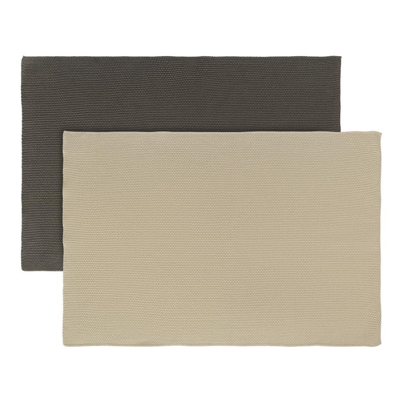 Набор из двух кухонных вязаных полотенец из коллекции essential