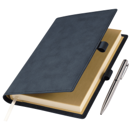 Ежедневник-портфолио Clip NEO недатированный в подарочной коробке,  (в комплекте ручка Sonata BP )