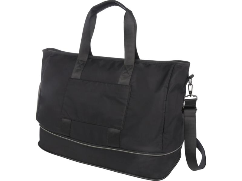 Спортивная сумка Rhine из переработанного материала с возможностью расширения