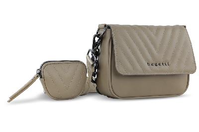 Сумка наплечная женская BUGATTI Sira, полиуретан, 21х6х16 см