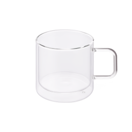 Кружка стеклянная с двойными стенками Luna