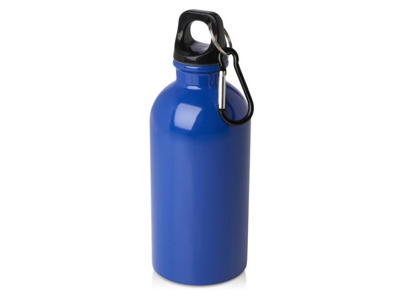 Одностенная бутылка для воды с карабином Oregon, 400 мл