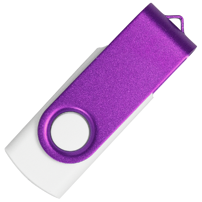 Флеш накопитель USB 2.0 Twister Сolor Mix 16GB, пластик Софт Тачметалл