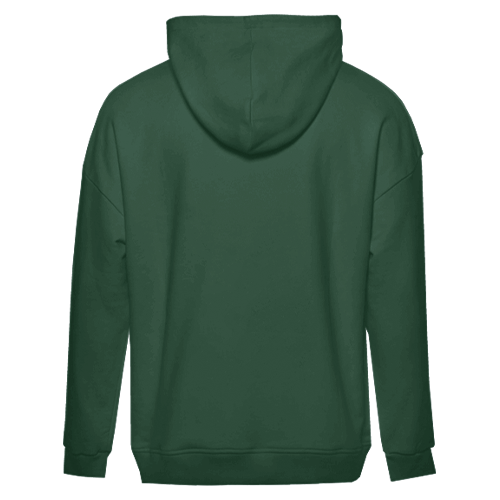 Худи унисекс STAN оверсайз футер без начёса 350, 66, Т-зелёный (130)